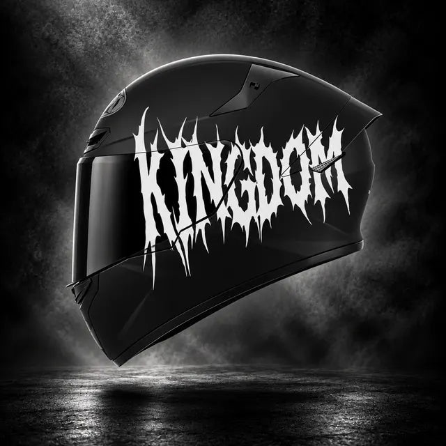 Stickers casque - style Death Metal — Stick'it