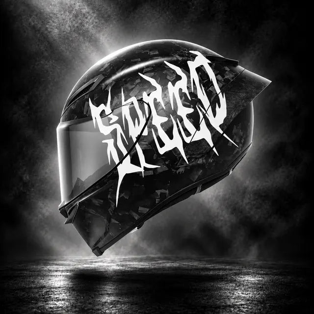 Stickers casque - Trash Crush — Stick'it